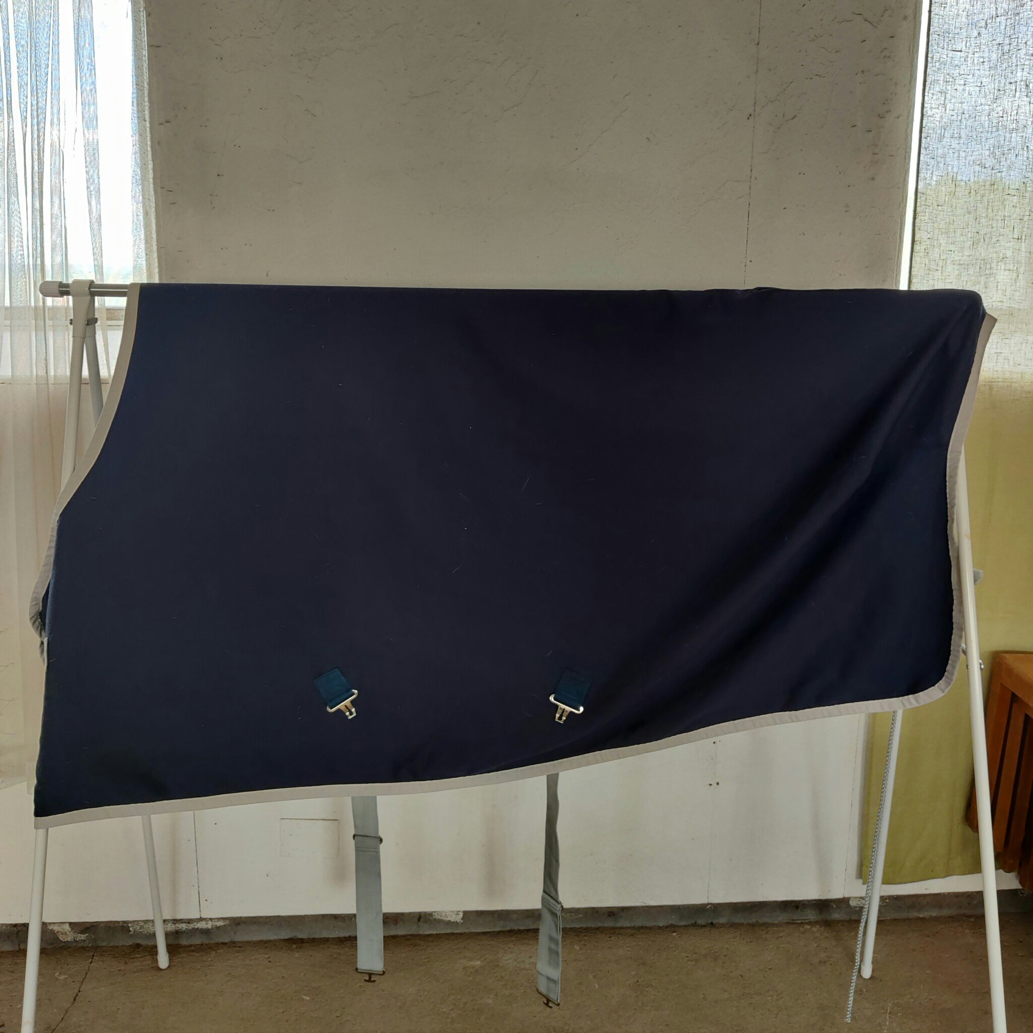 Blått Horseware Amigo Jersey Cooler 130 cm