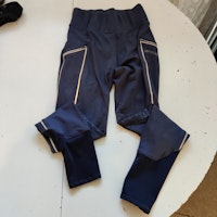 Blå ridtights med knägrip Harrys Horse strl 38