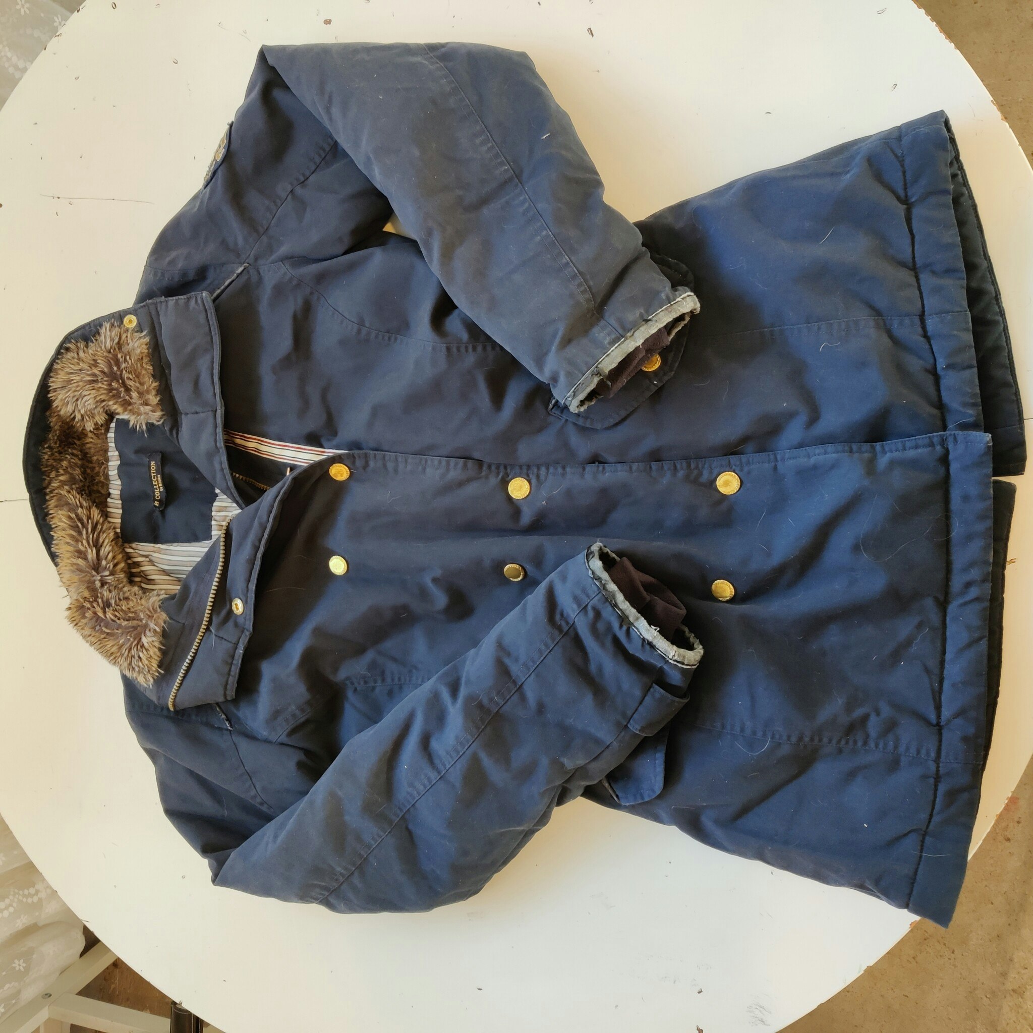 Blå vinterjacka JH Collection XS