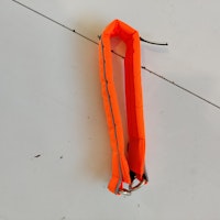 Orange hundhalsband 45 cm Nonstop Dogwear