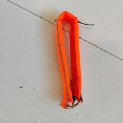 Orange hundhalsband 45 cm Nonstop Dogwear