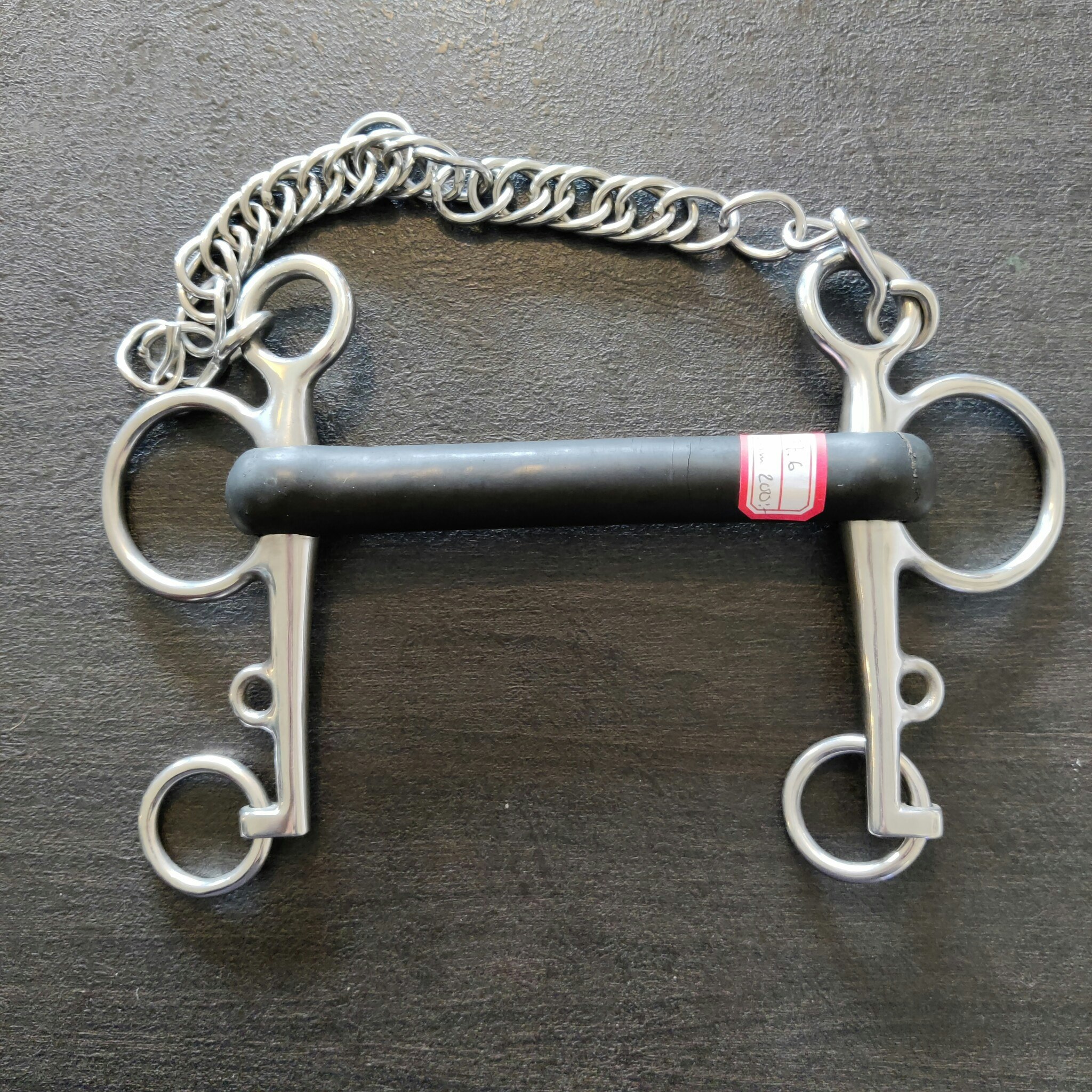 Rakt gummipelham 12.5 cm