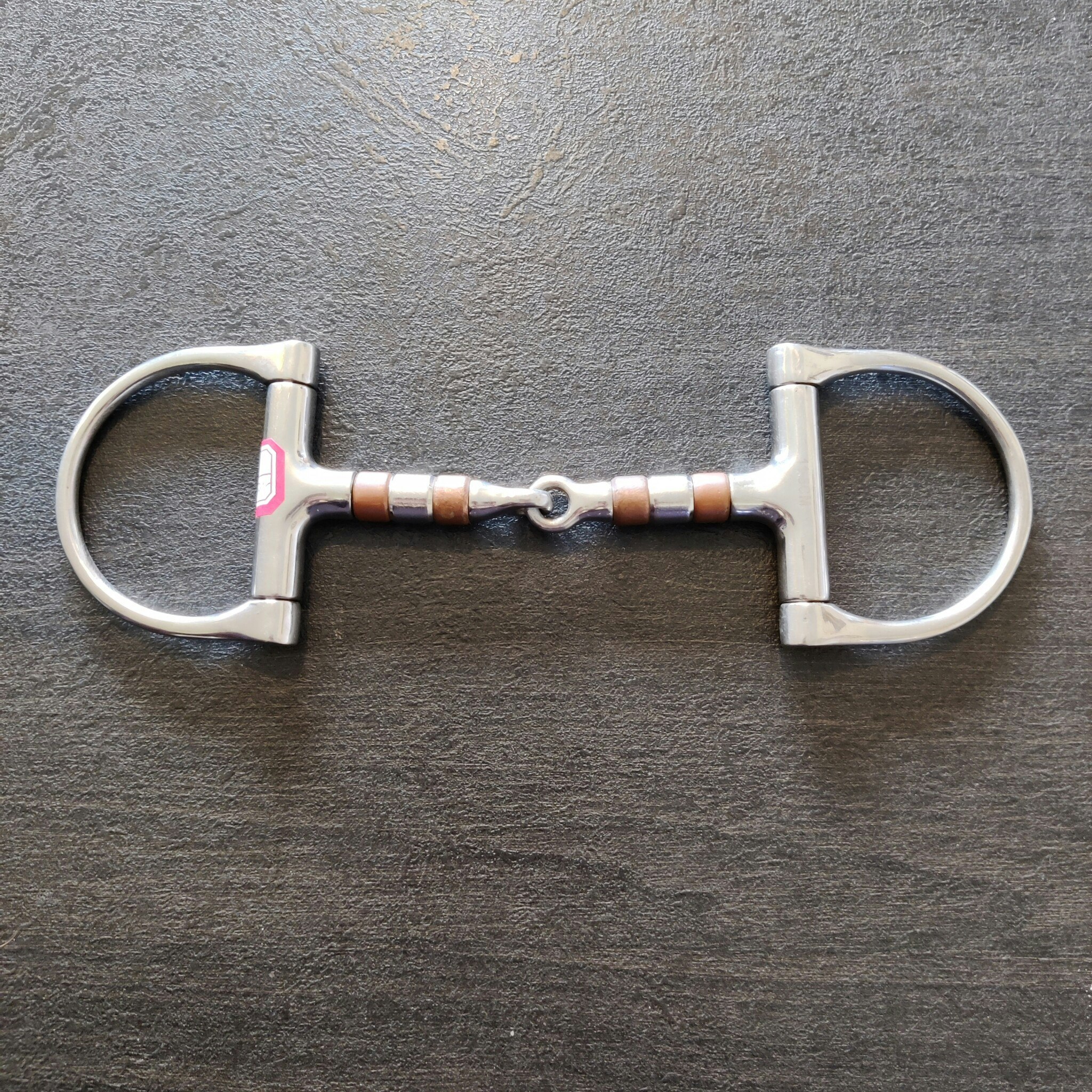 D-ringsbett med kopparrullar 11.5 cm