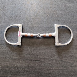 D-ringsbett med kopparrullar 11.5 cm