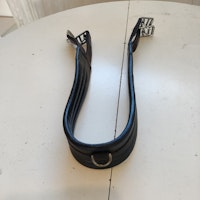 Svart sadelgjord 110 cm