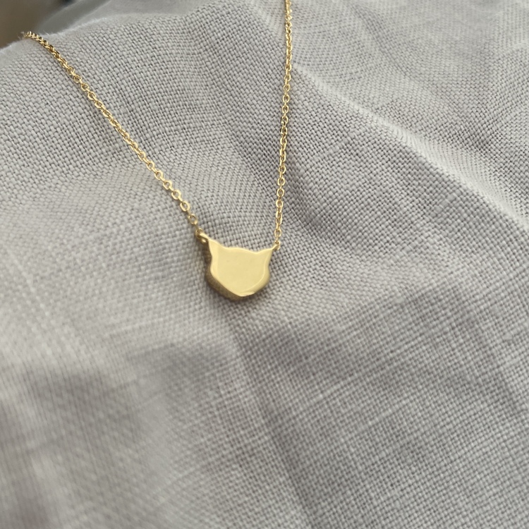 CAT NECKLACE GOLD