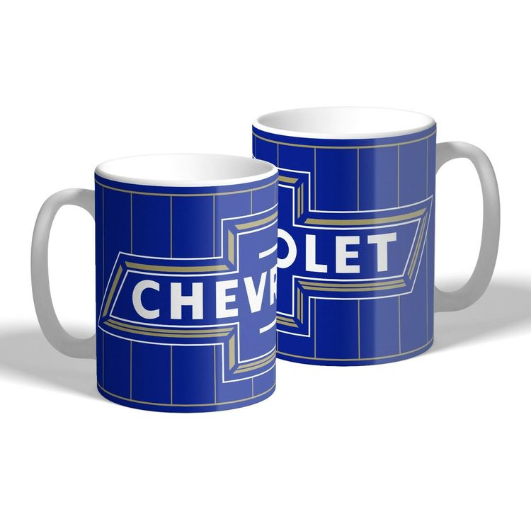 Chevrolet  Blue  Kaffe-mugg