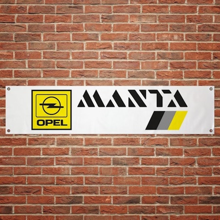 Opel Manta Banderoll