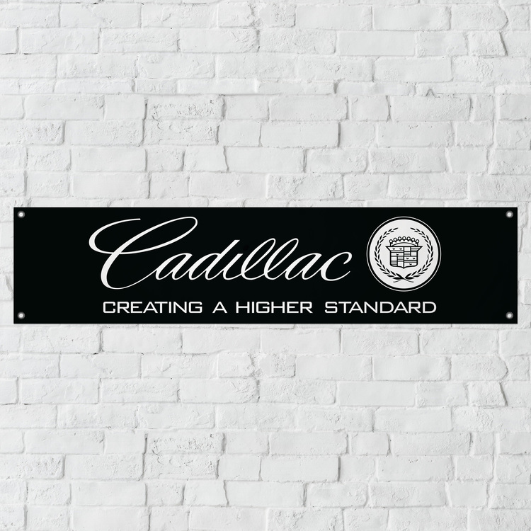 Cadillac Black Banderoll