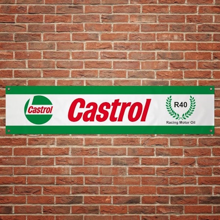 Castrol R40 Banderoll