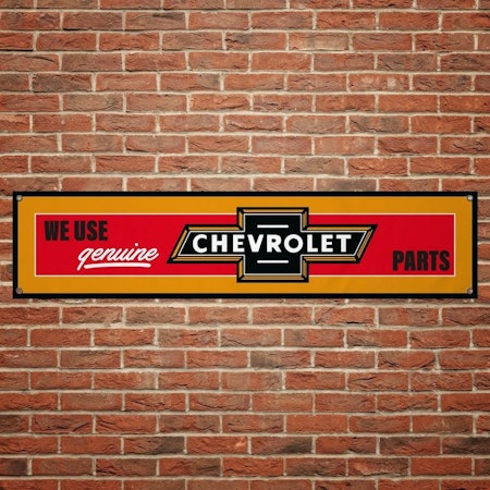 Chevrolet Genuine Parts Banderoll