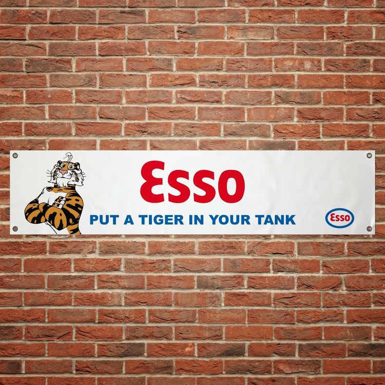 Esso Tiger  Banderoll