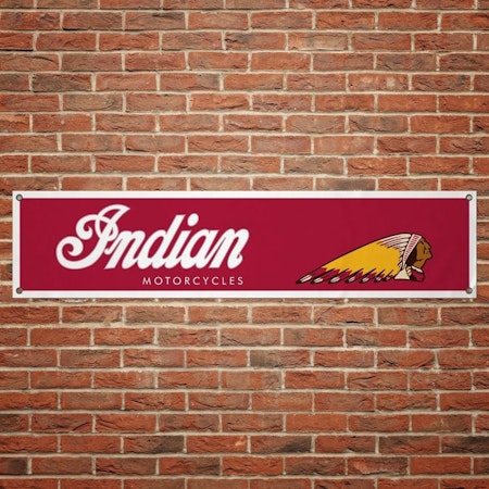 Indian Motorcycles Banderoll