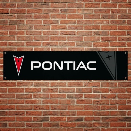 Pontiac logo Banderoll