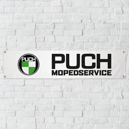 Puch Mopedservice Banderoll