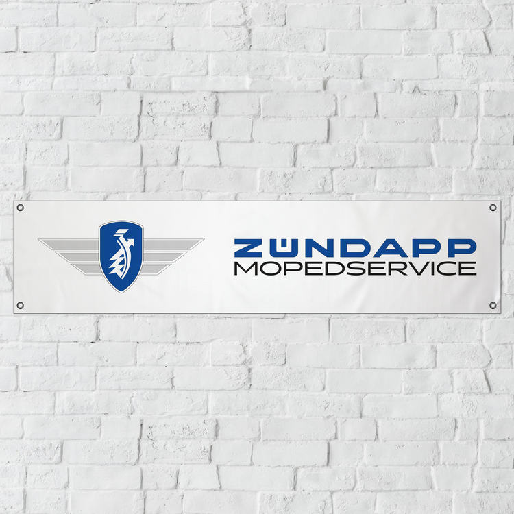 Zundapp Mopedservice Banderoll