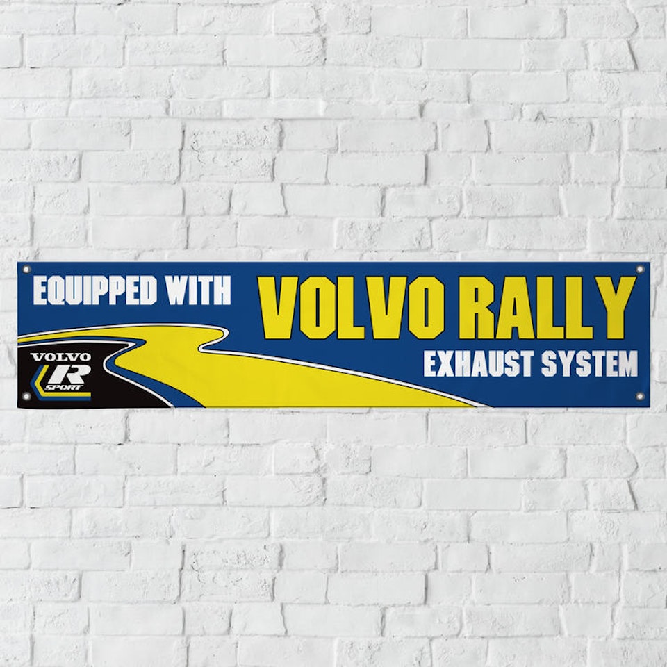 Banderoll retro Volvo