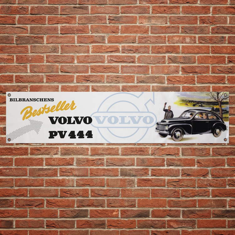 Volvo Pv 444  Banderoll