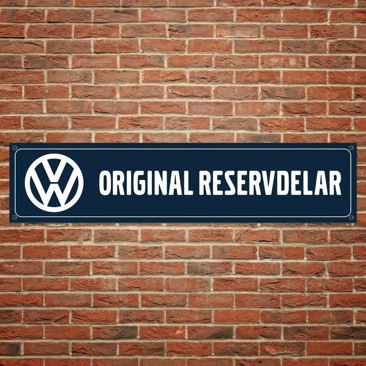 Banderoll retro volkswagen