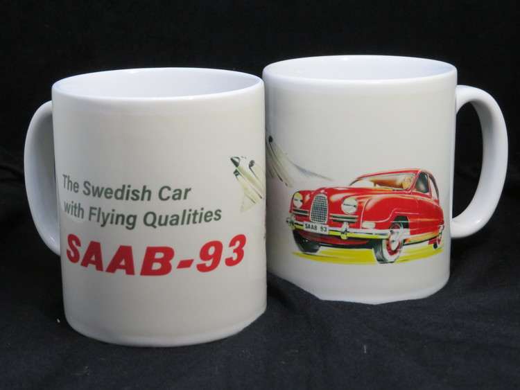 SAAB 93 Kaffe-mugg