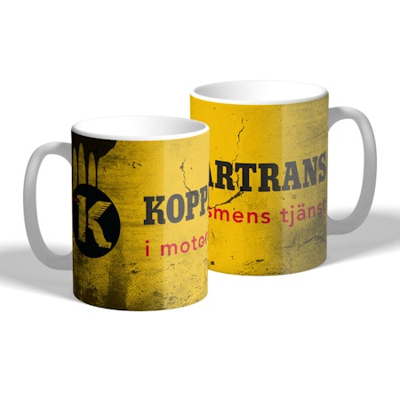 Koppartrans "Oildrip" Kaffe-mugg