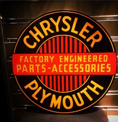 Chrysler &  Plymouth Skylt
