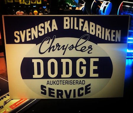 Svenska Bilfabiken Skylt