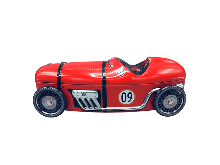 Racingbil Plåtburk röd