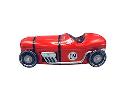 Racingbil Plåtburk röd