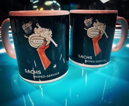 Sachs Mopedservice Kaffe-mugg