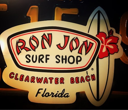 RonJon Surf-shop dekal