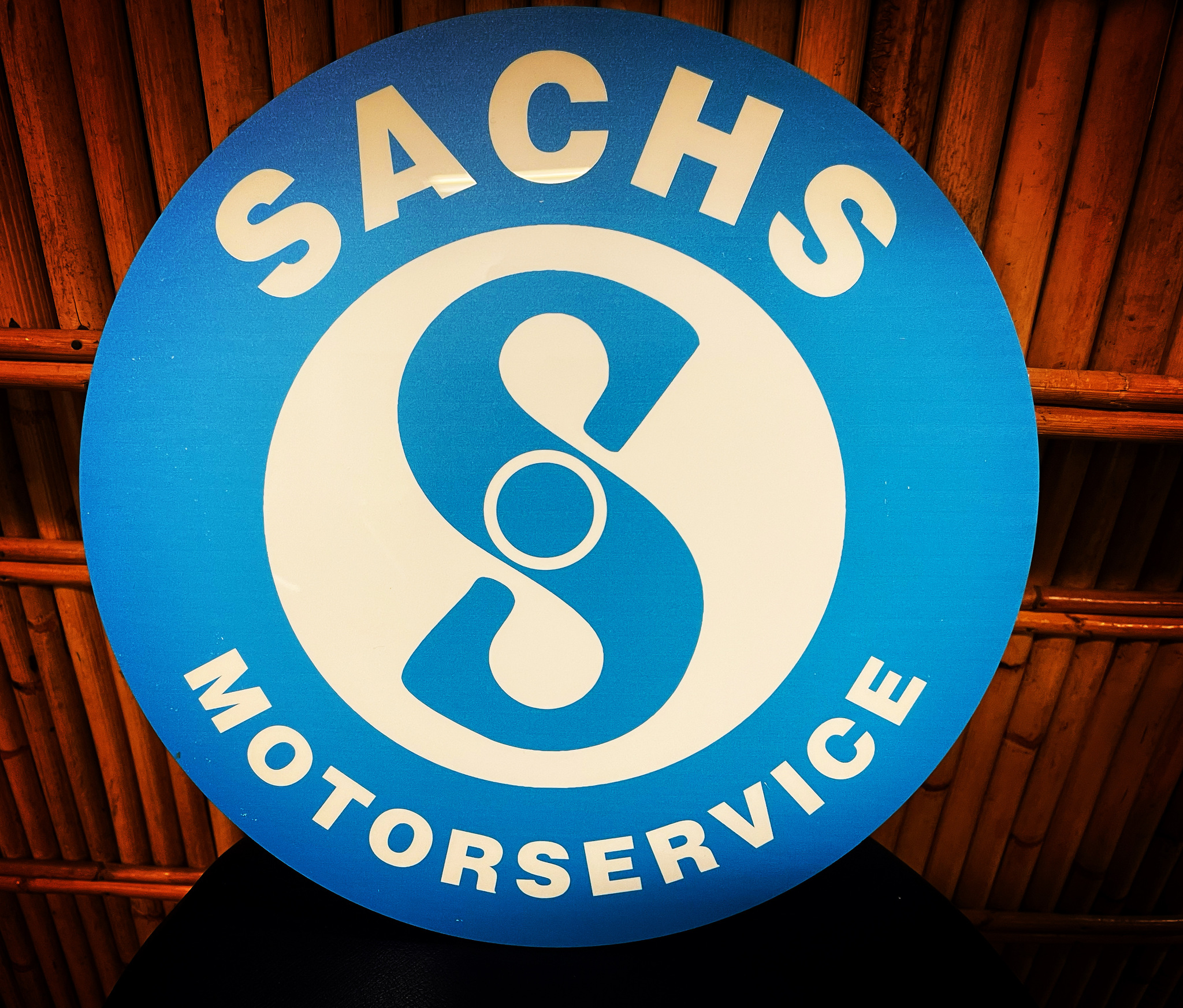 Sachs Motorservice Skylt