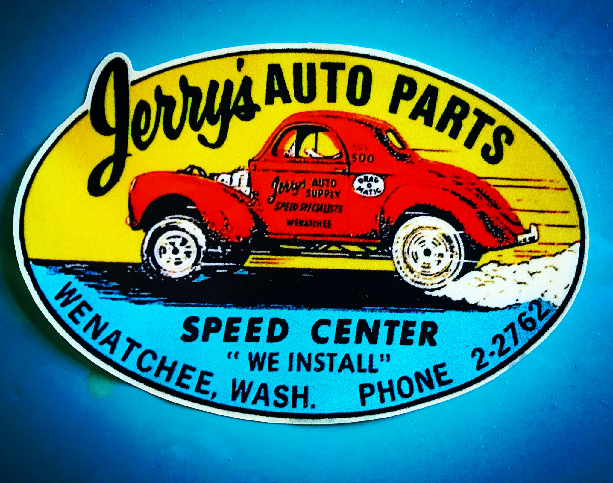 Jerrys Autoparts dekal