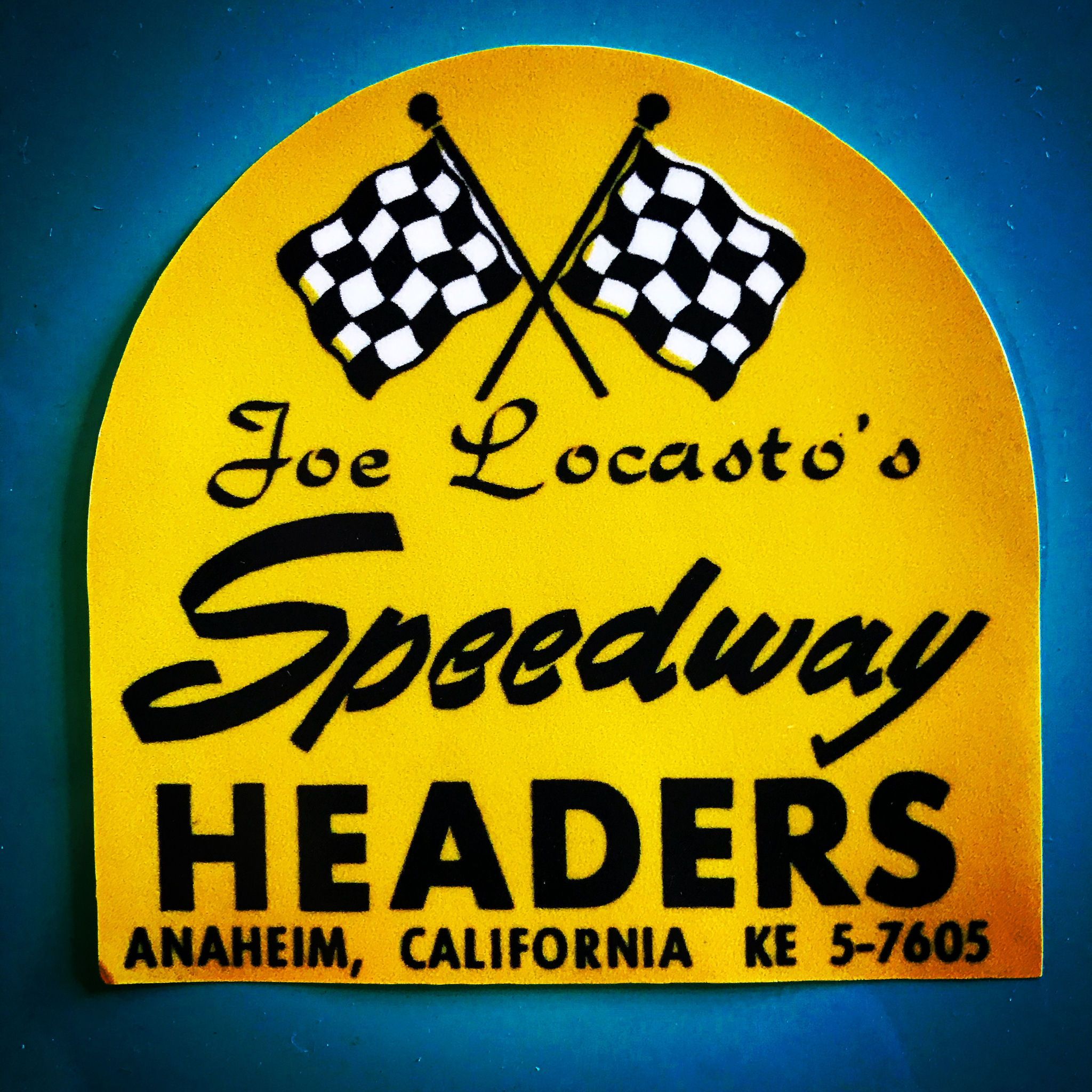 Speedway Headers dekal