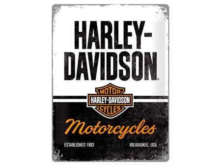 Harley Davidson  Plåtskylt