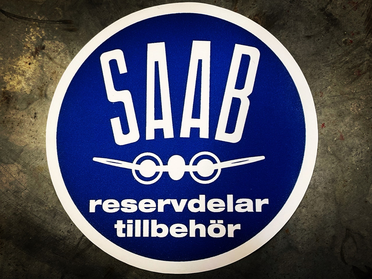 SAAB Reservdelar&Tillbehör Dekal