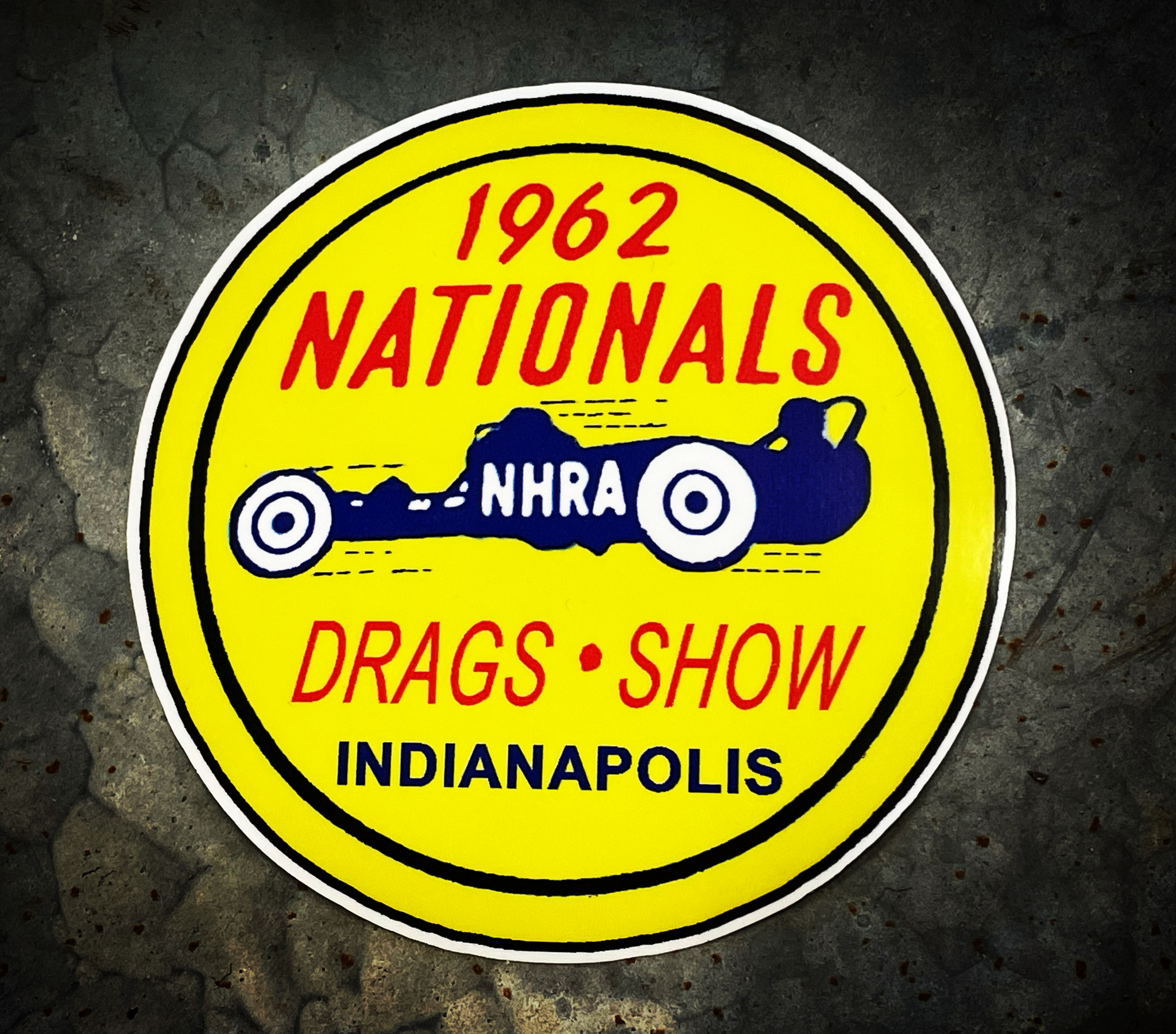 1962 National Drag Show Dekal
