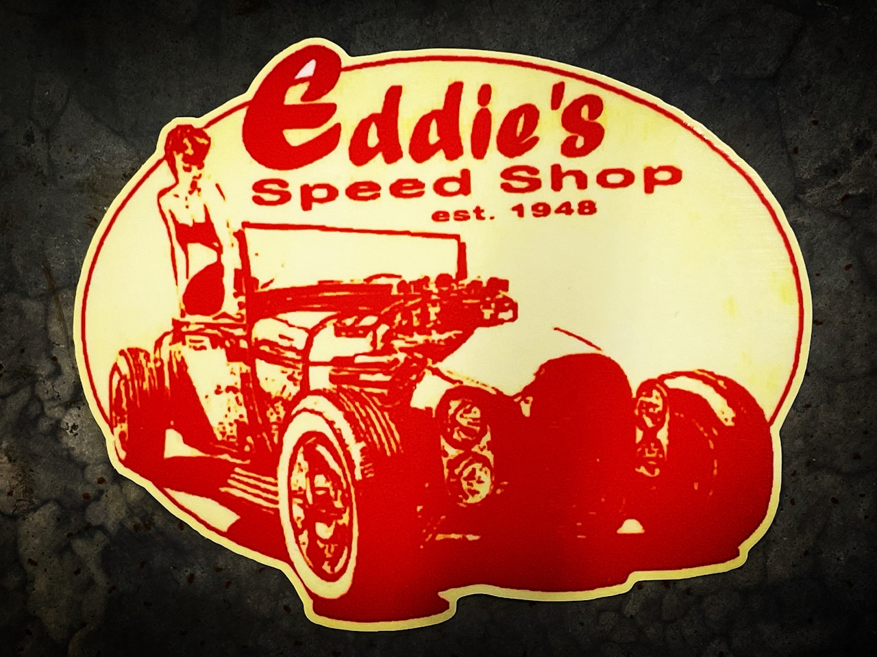 Eddies Speed Shop Dekal