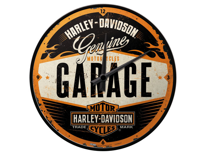 Väggklocka H.D Garage