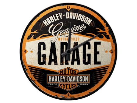 Väggklocka H.D Garage