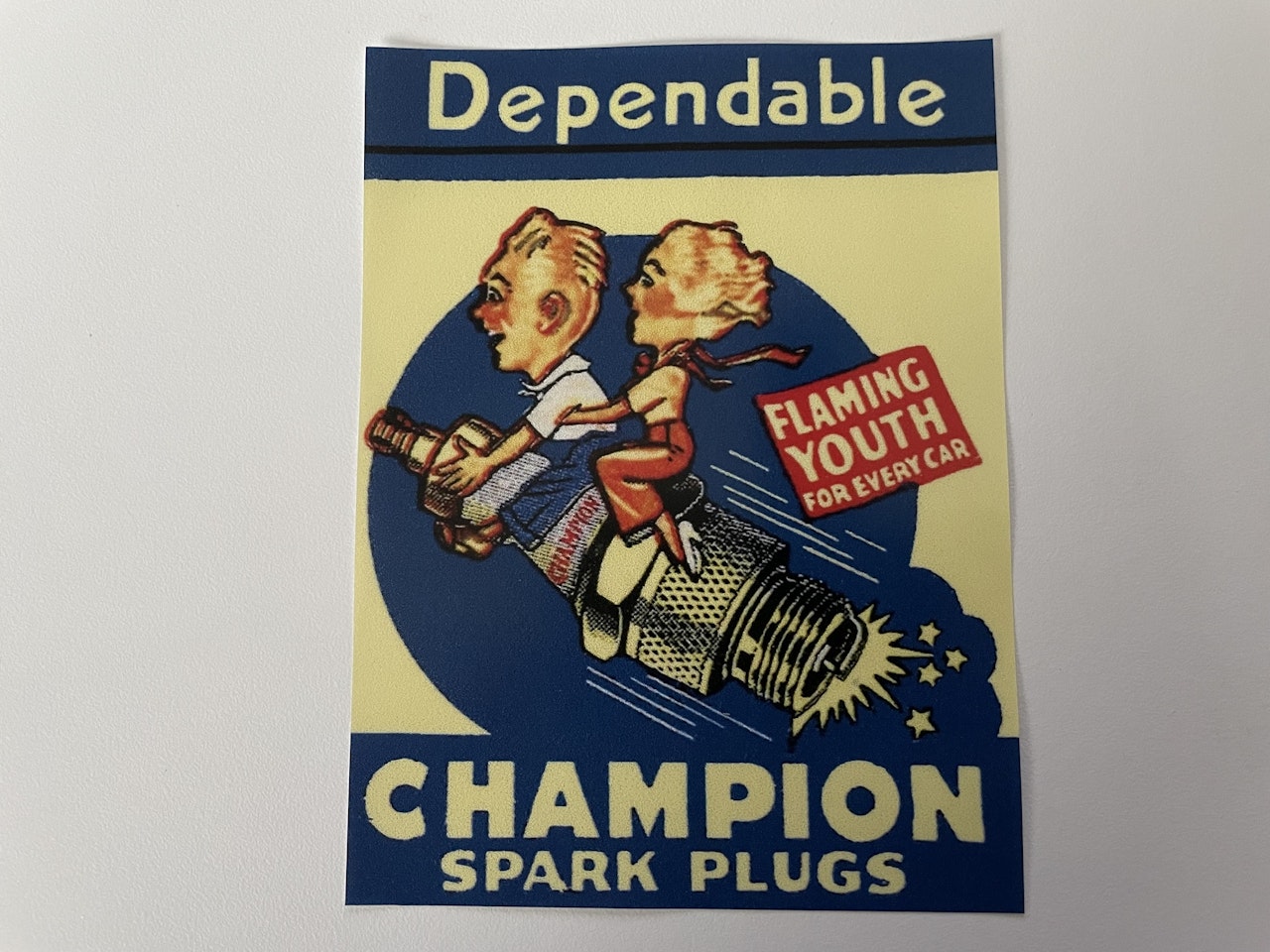 Champion Spark Plugs Dekal