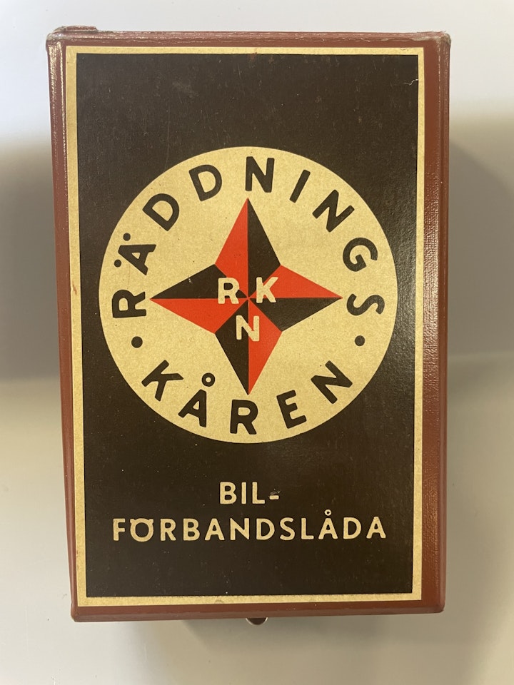 Förbandslåda bil Räddningskåren