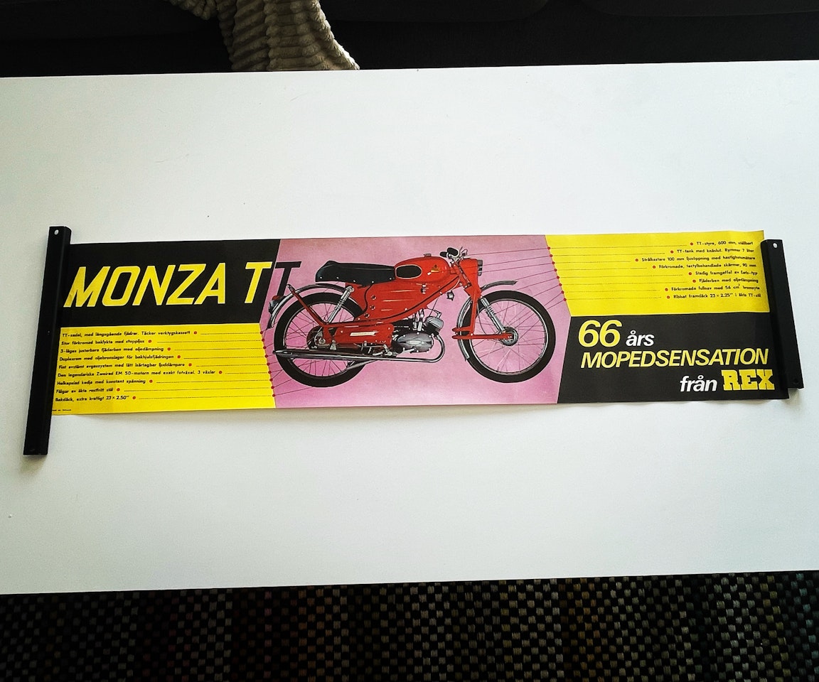 Moped REX Monza TT reklam 60tal
