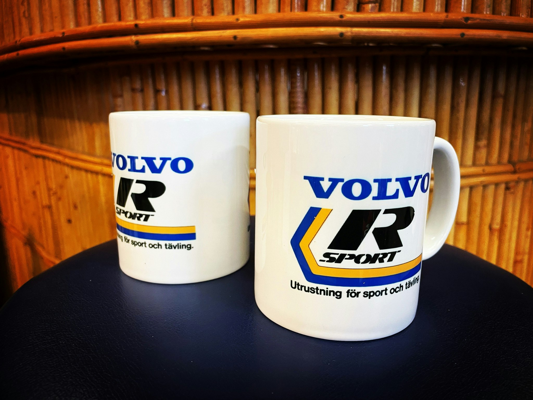Volvo R-sport Vit Kaffe-mugg - Sea Street Garage