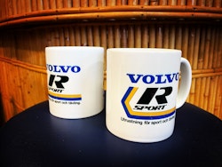 Volvo R-sport Vit Kaffe-mugg
