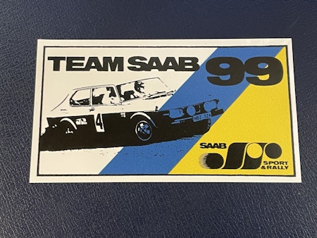 Team Saab 99 Dekal