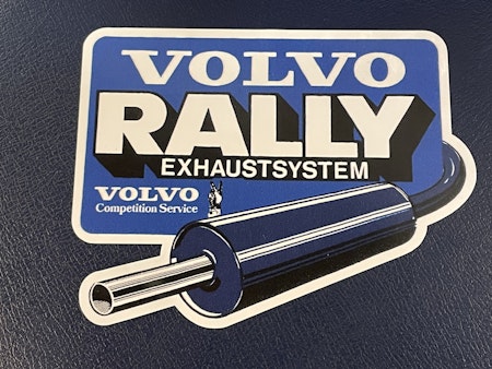 Volvo Rally Exhaust Systems  Dekal