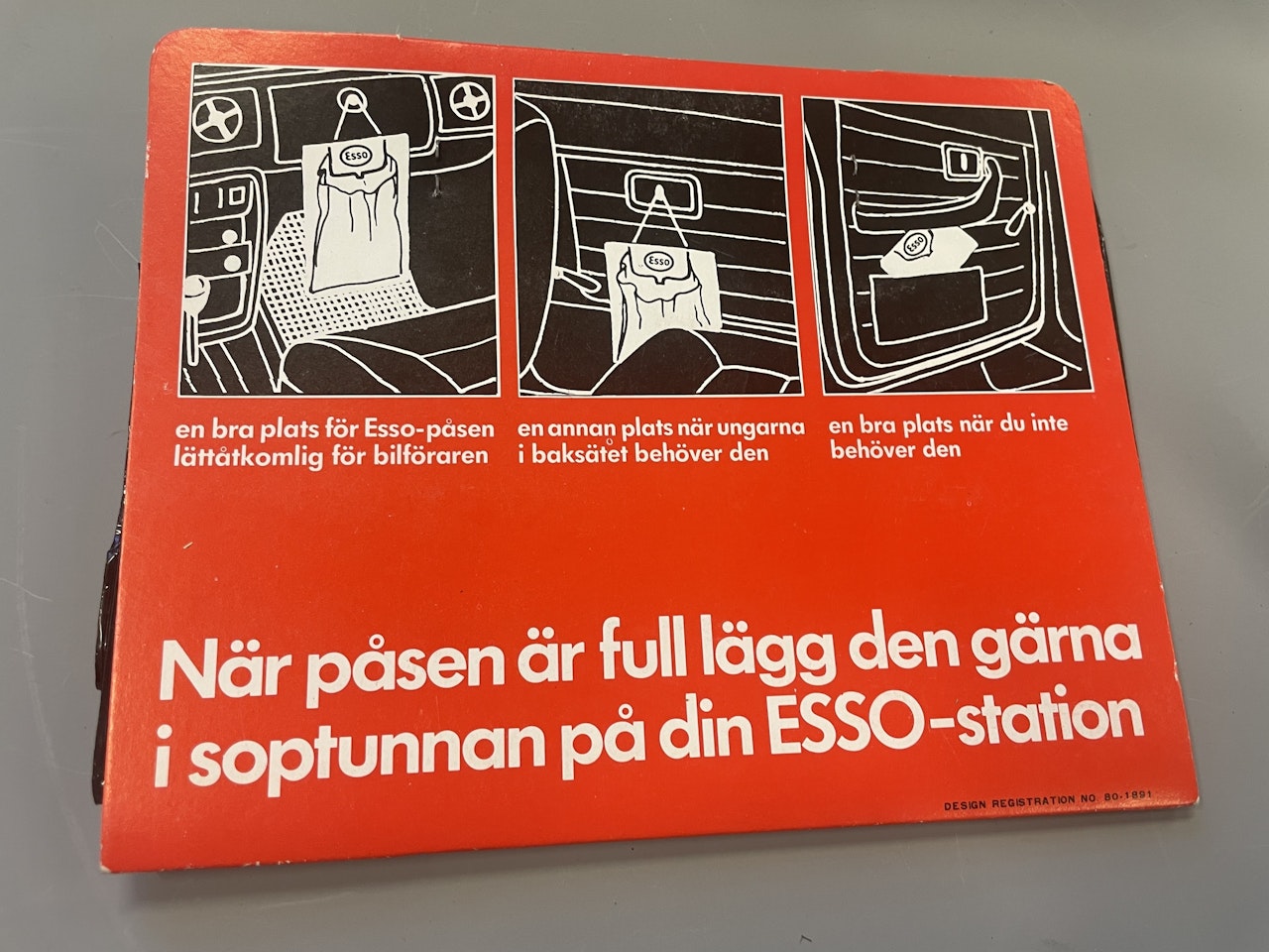 Esso Soppåse-set 70tal