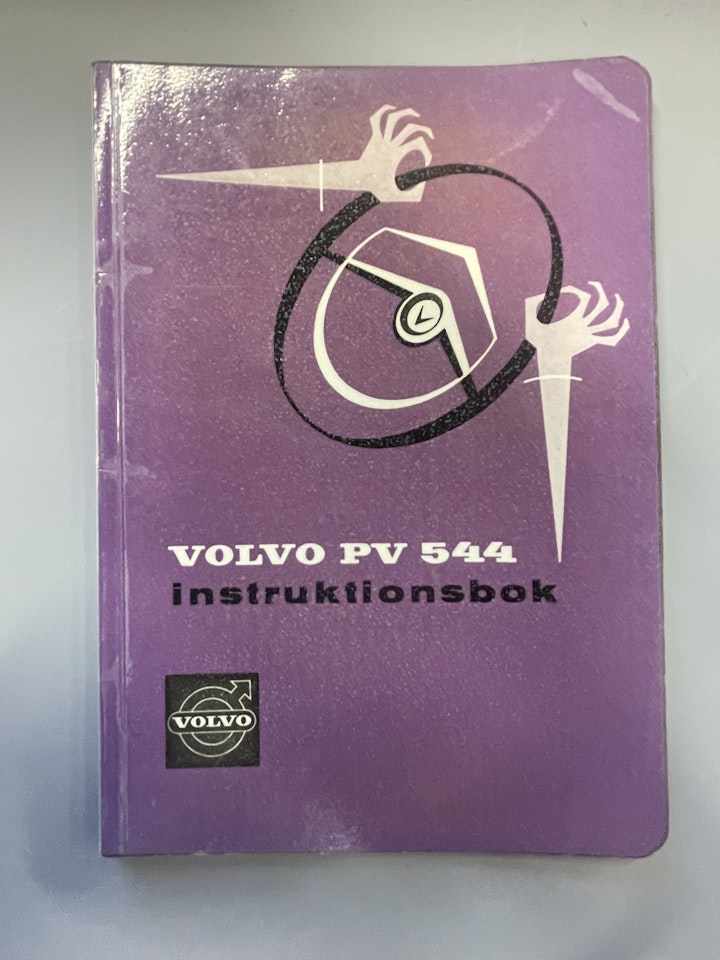 Instruktionsbok Volvo Amazon 1960