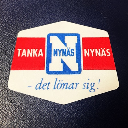 Nynäs "det lönar sig" dekal